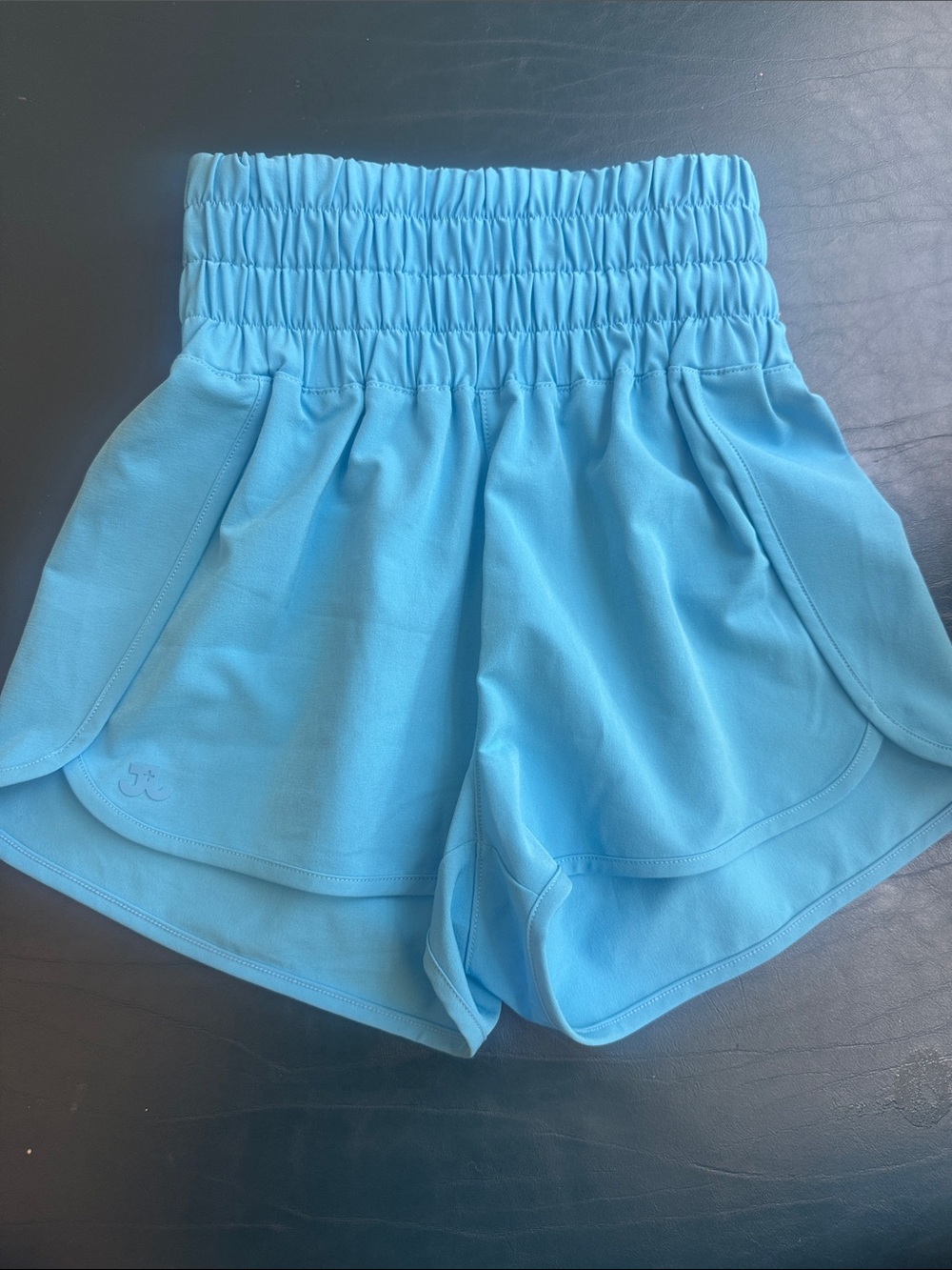 Jo + Jax Blue Icon Dance Shorts CM NWOT